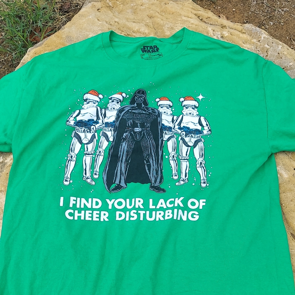 Star Wars Christmas theme tee